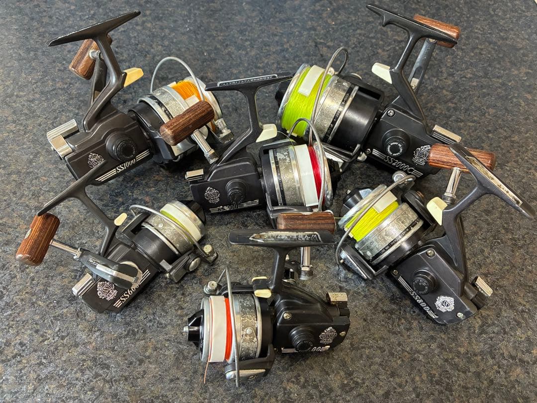 ⭐️最終値下げ⭐️ダイワ　ビンテージスピニングリール SSシリーズ6機まとめ売り