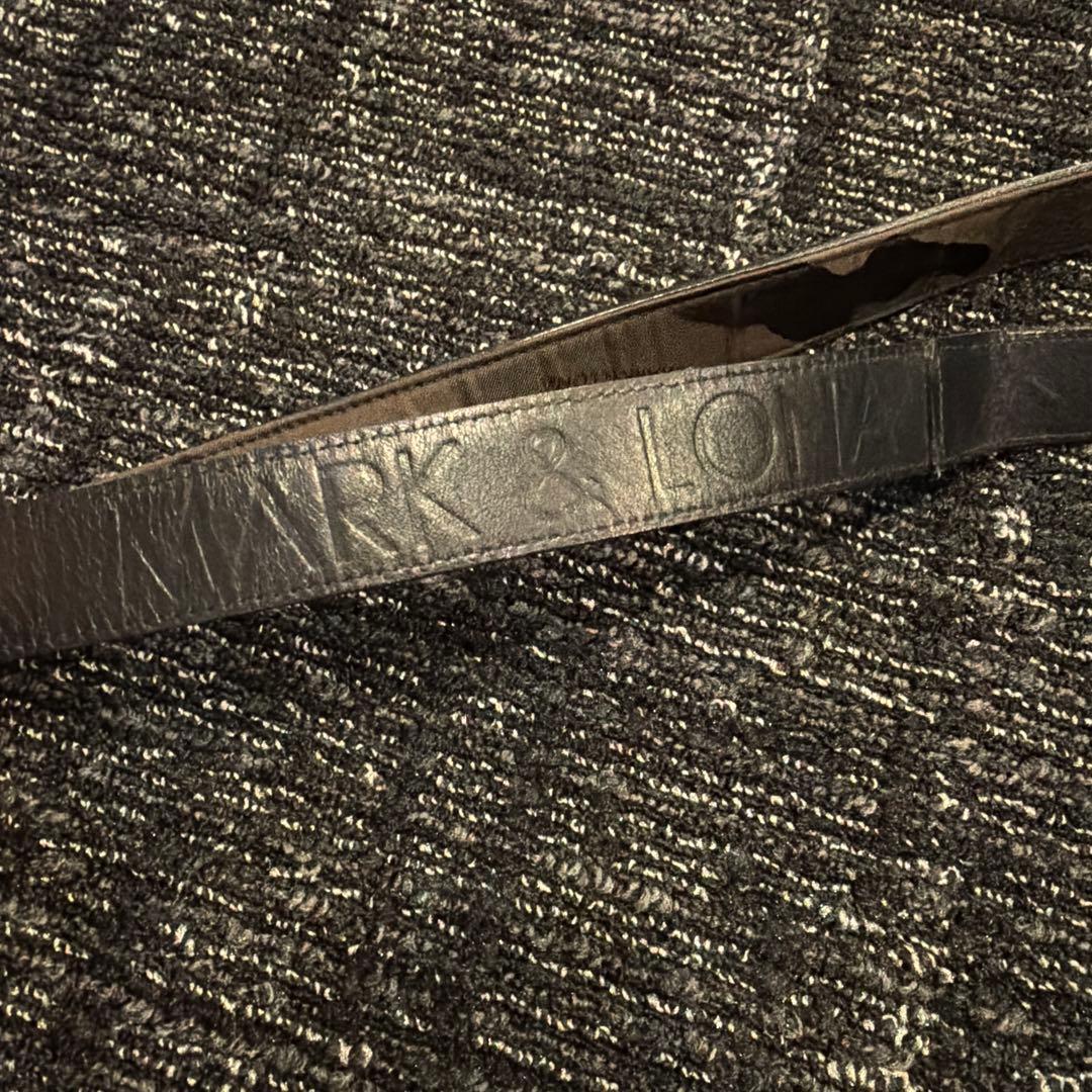 マークアンドロナ　ベルト　リバーシブル