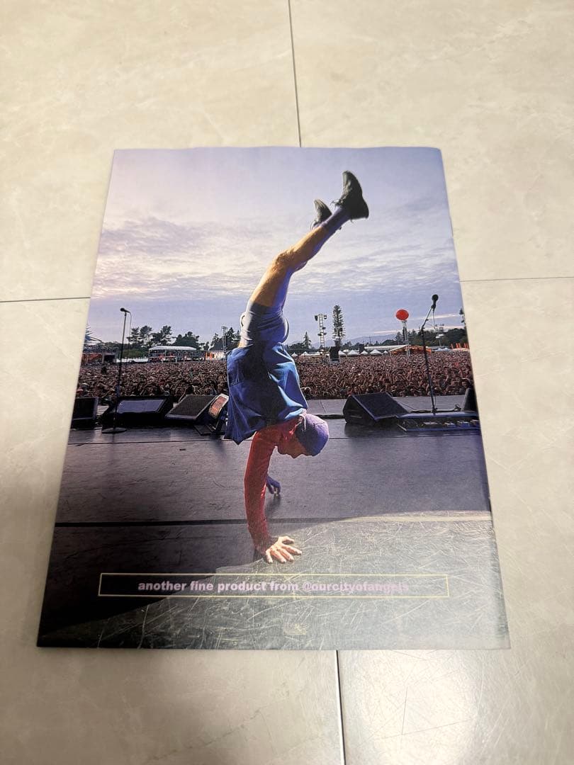 レッドホットチリペッパーズ Red hot Chili写真展　限定 ZINE