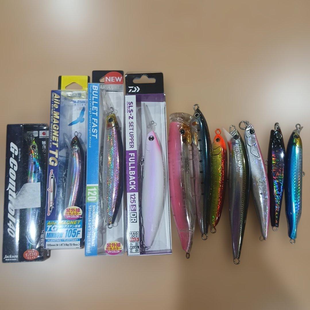 青物　サーフ　ルアー　まとめ　セット　モンスターショット　セットアッパー