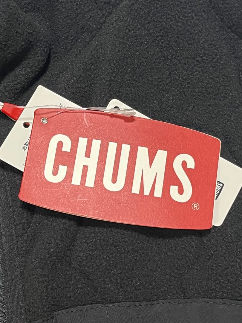新品タグ付き【CHUMS 】S サイズ◇Booby Stitch フリースベスト