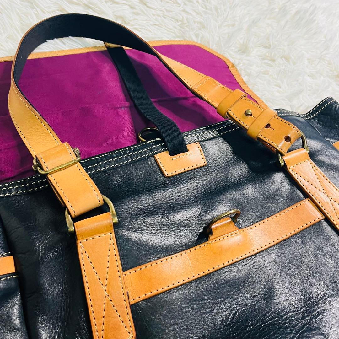 master-piece Cow Leather tote bag 日本製