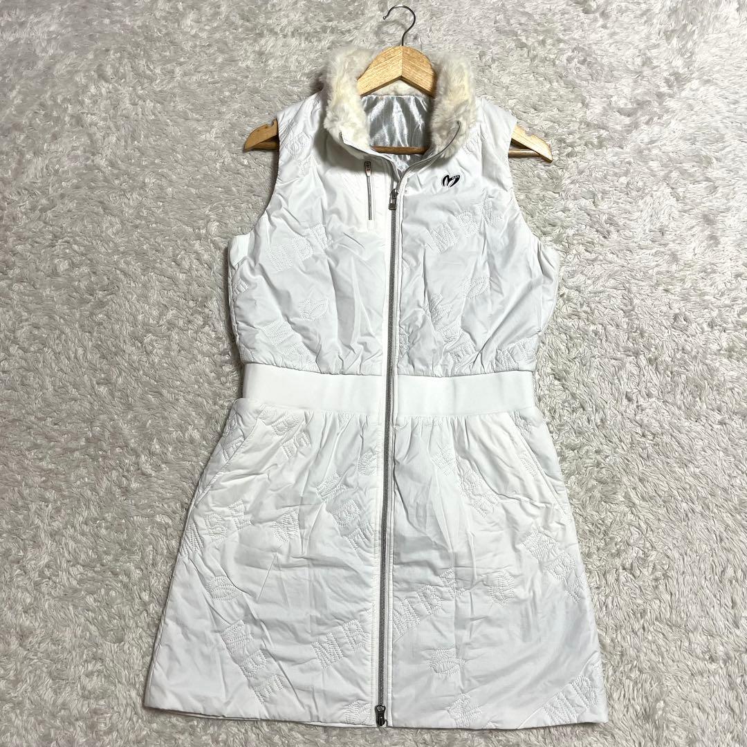 ✨未使用級✨マスターバニー ファー付きワンピース 中綿ジャケット サイズ1 M位