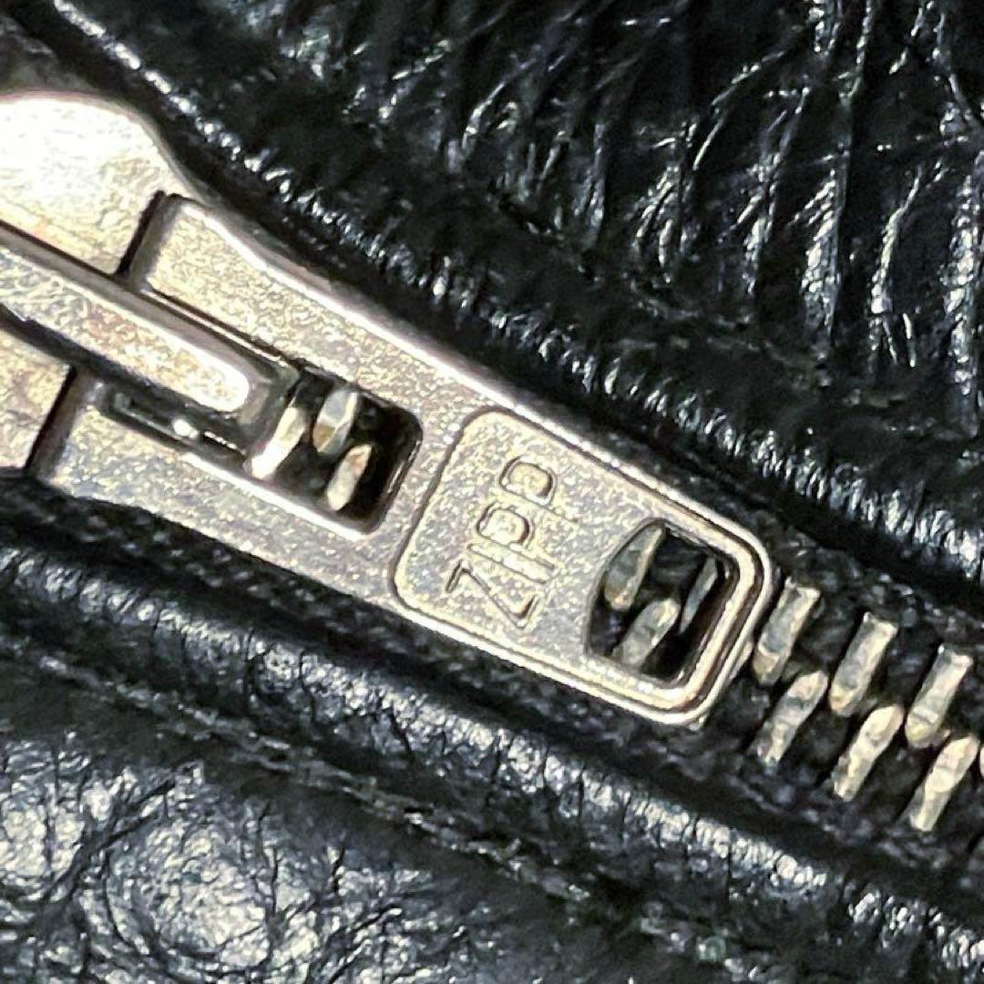 70s ユーロビンテージ フランス製？ シングルライダース ailee zip