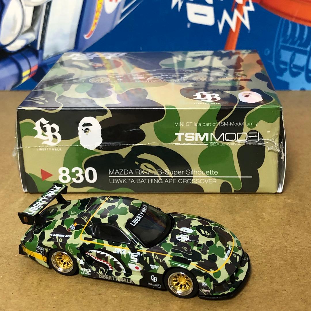 6台セット　MINI GT　リバティウォーク　BAPE　アベイシングエイプ