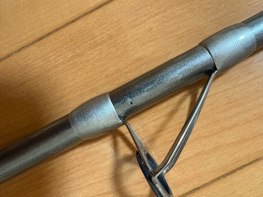 まこ 美品シマノ投げ竿 スピンパワー405CX＋