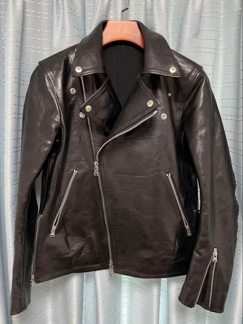 BACKLASH VINTAGEイタリアンダブルショルダー 黒色 サイズM