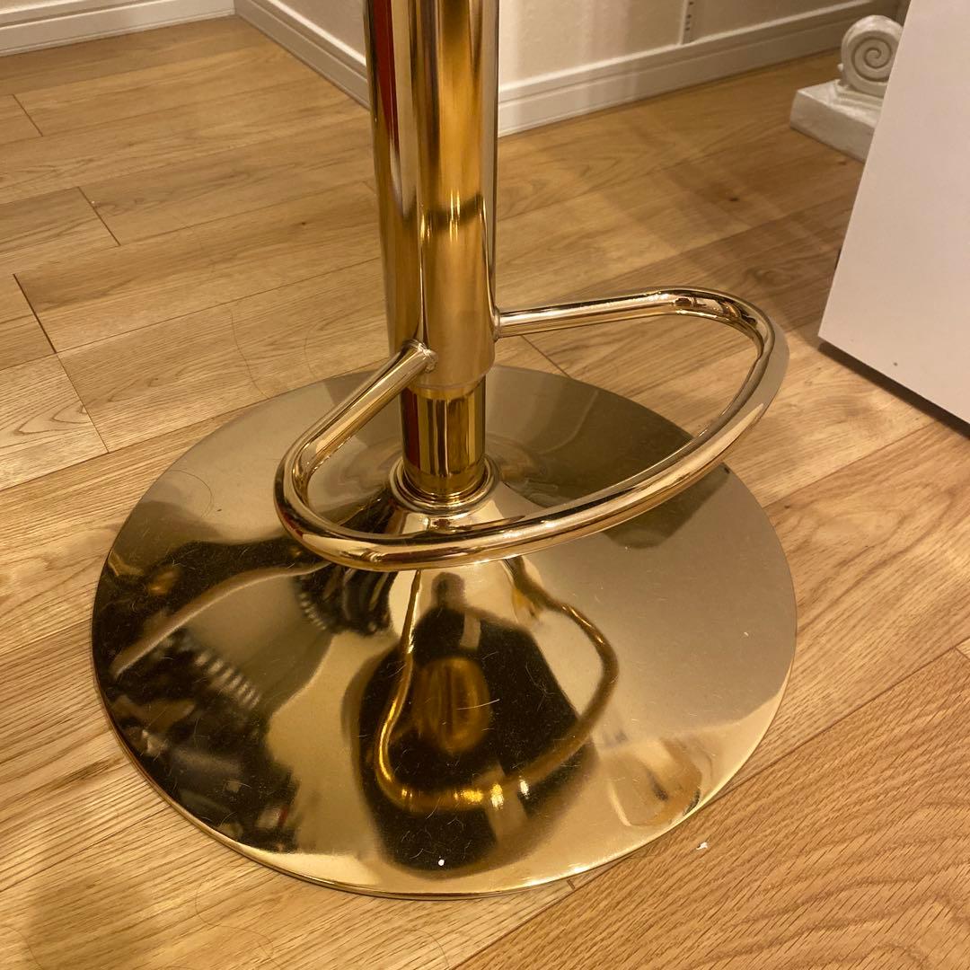 バーチェア　ハイチェア　アイボリー