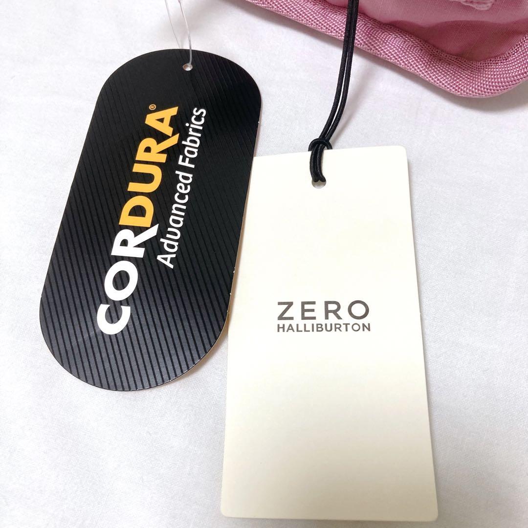 未使用 ZERO HALLIBURTON★スコープケース ピンク コーデュラ