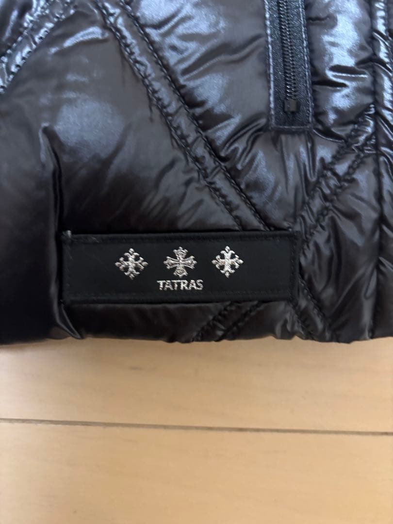 極美品◾️TATRAS タトラス 春物ライトダウン　ブラック 170/BBA