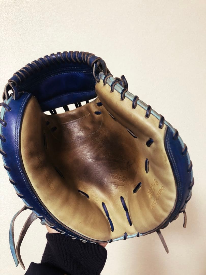 ミズノプロキャッチャーミット　硬式用　號 SAKEBI オーダー品 田村モデル