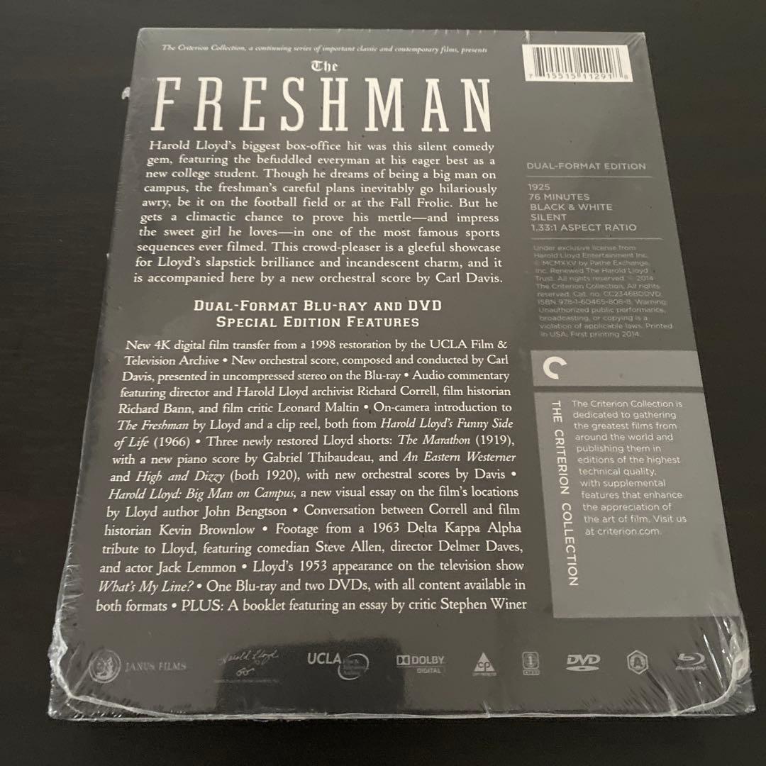 Criterion Collection Blu-ray『ロイドの人気者』