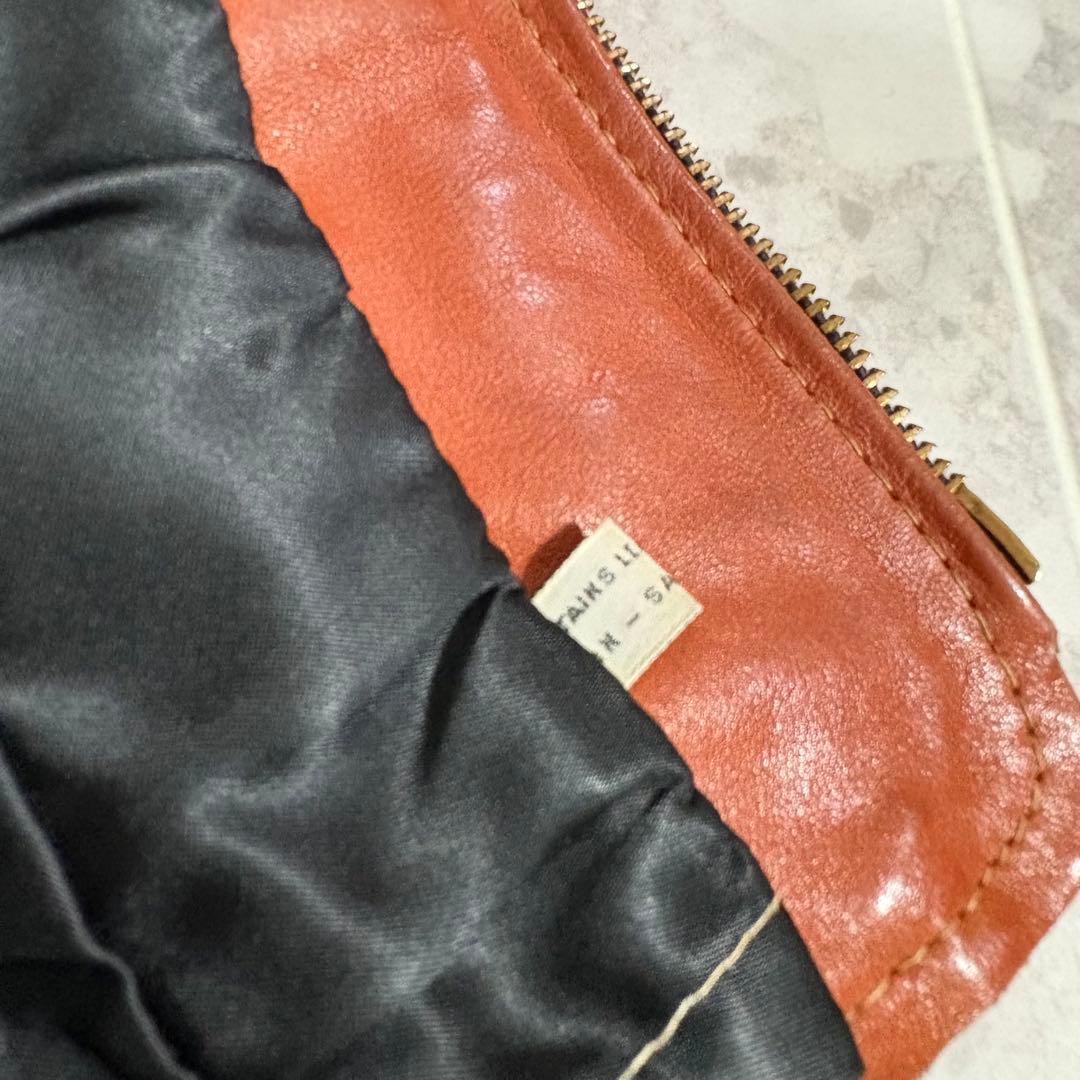 【希少】70s 最高峰クラフトレザー gandalf レザージャケット