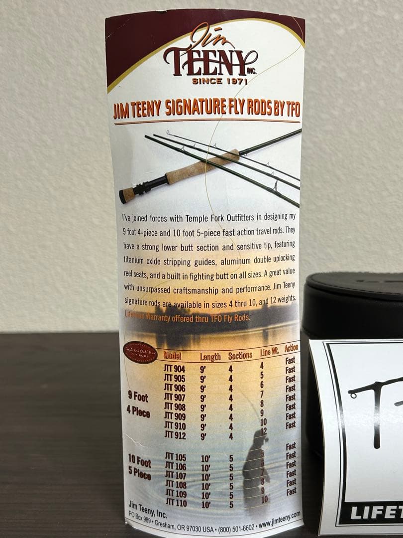新品未使用　JIM TEENY SIGNATURE FLY ROD