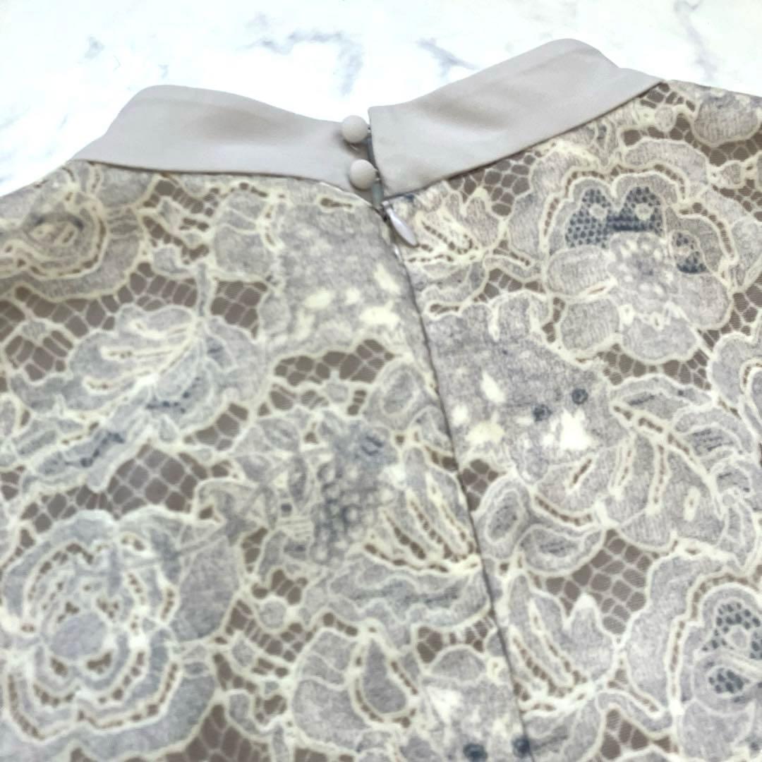 美品✨希少　フランシュリッペ　ねこのかくれんぼスタンドワンピース　レース　日本製