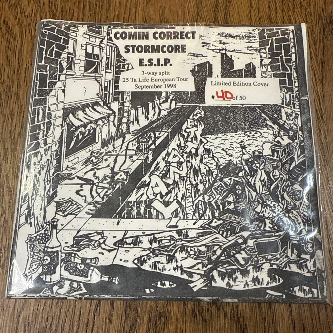 25 ta life / Comin Correct 7インチシングル 10枚