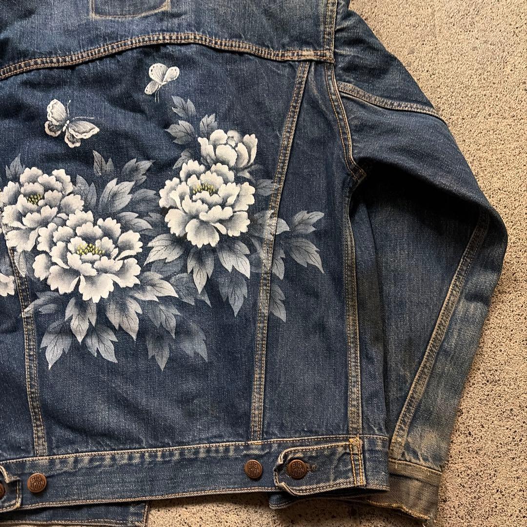 t*y様 BIGJOHN ビッグジョン 80s デニムジャケット Gジャン メン