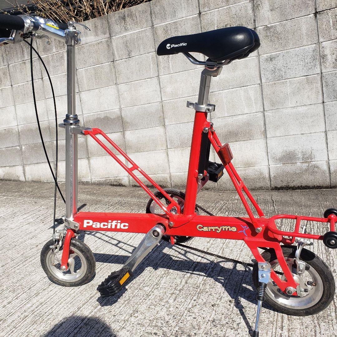 Pacific Carryme 折りたたみ自転車 レッド　キャリーミー