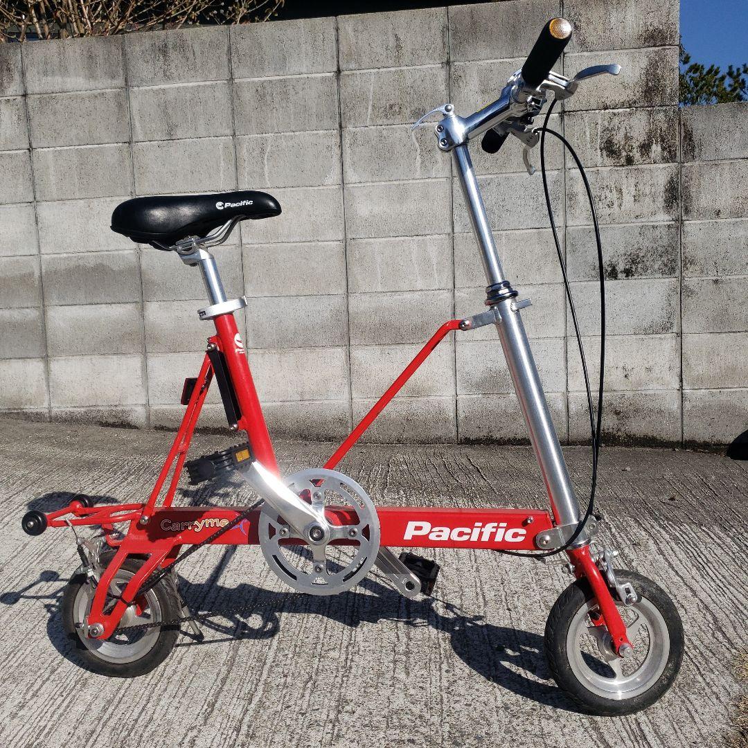 Pacific Carryme 折りたたみ自転車 レッド　キャリーミー
