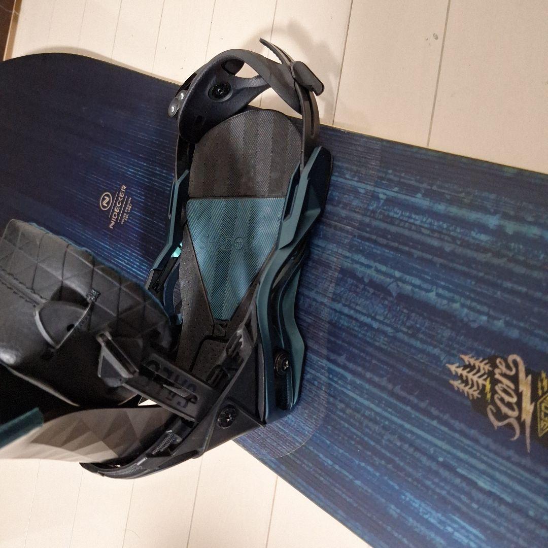 スノーボードセット　ナイデッカースコア149 サロモンミラージュS-M サイズ