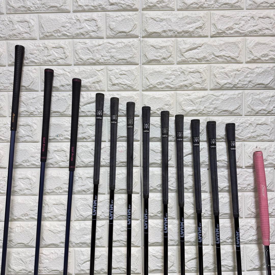 ゴルフセット　初心者応援　レディース　LYNK Mizuno ラウンド仕様　L