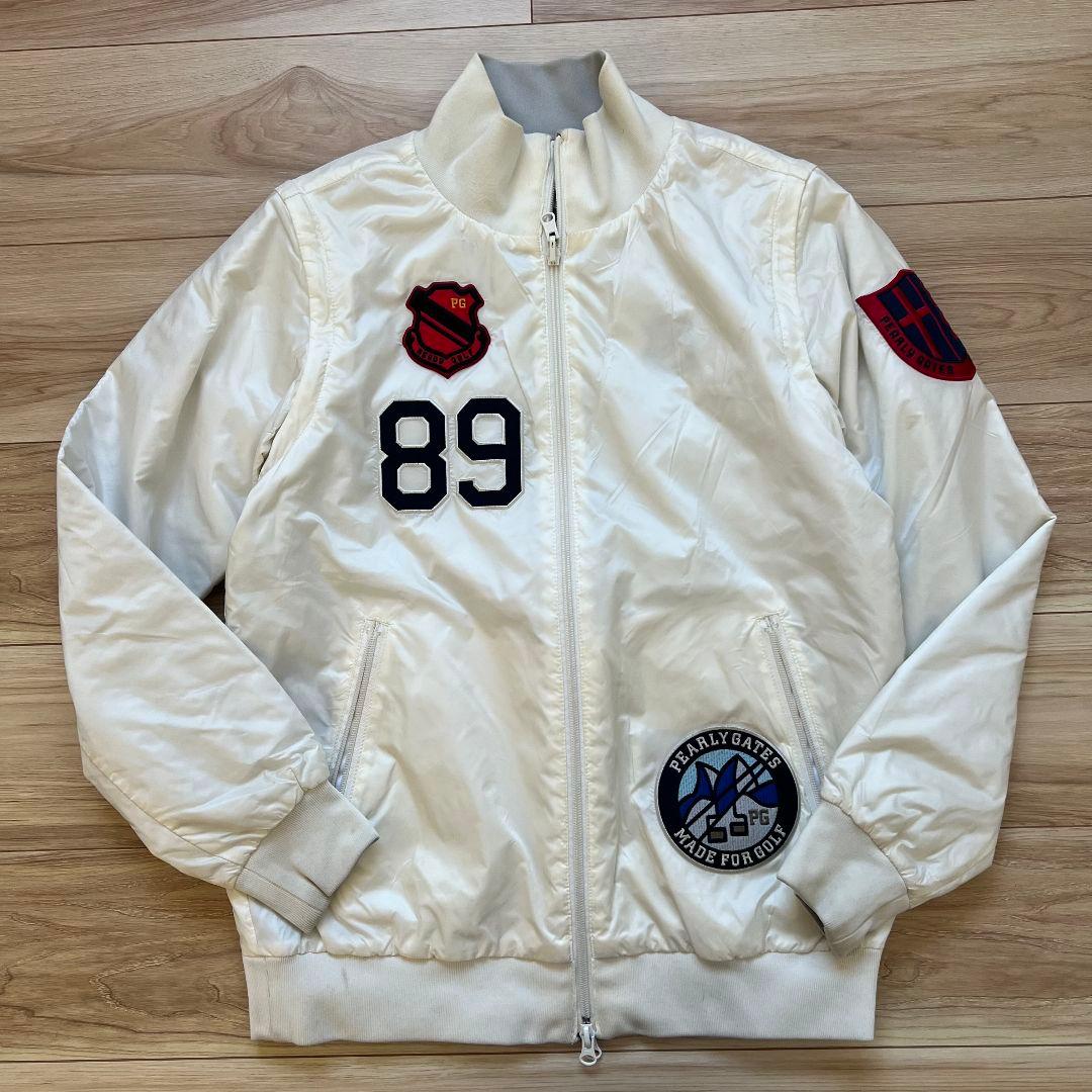 Pearly gates パーリーゲイツ　リバーシブル　切替　中綿　ジャケット
