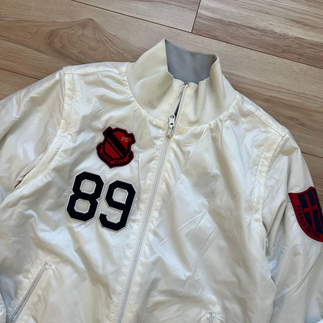 Pearly gates パーリーゲイツ　リバーシブル　切替　中綿　ジャケット