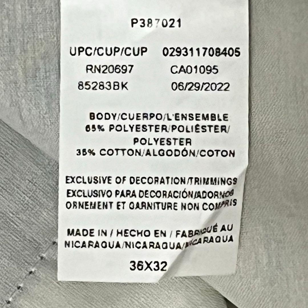 新品 36x32 ブラック DICKIES ダブルニー LOOSE FIT