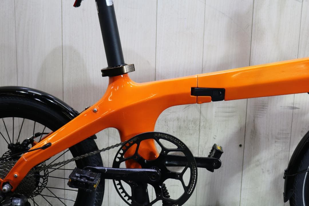 モーファンス(Morfuns)リチウム 20インチ 9速 LED折り畳み電動