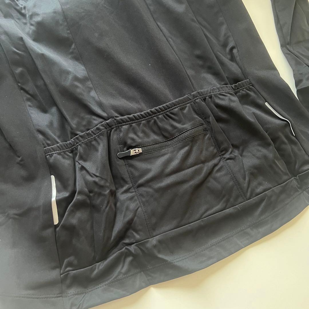 メンズ サイクルジャケット 長袖 ウィンドブレーカー 防風 防寒 秋冬用