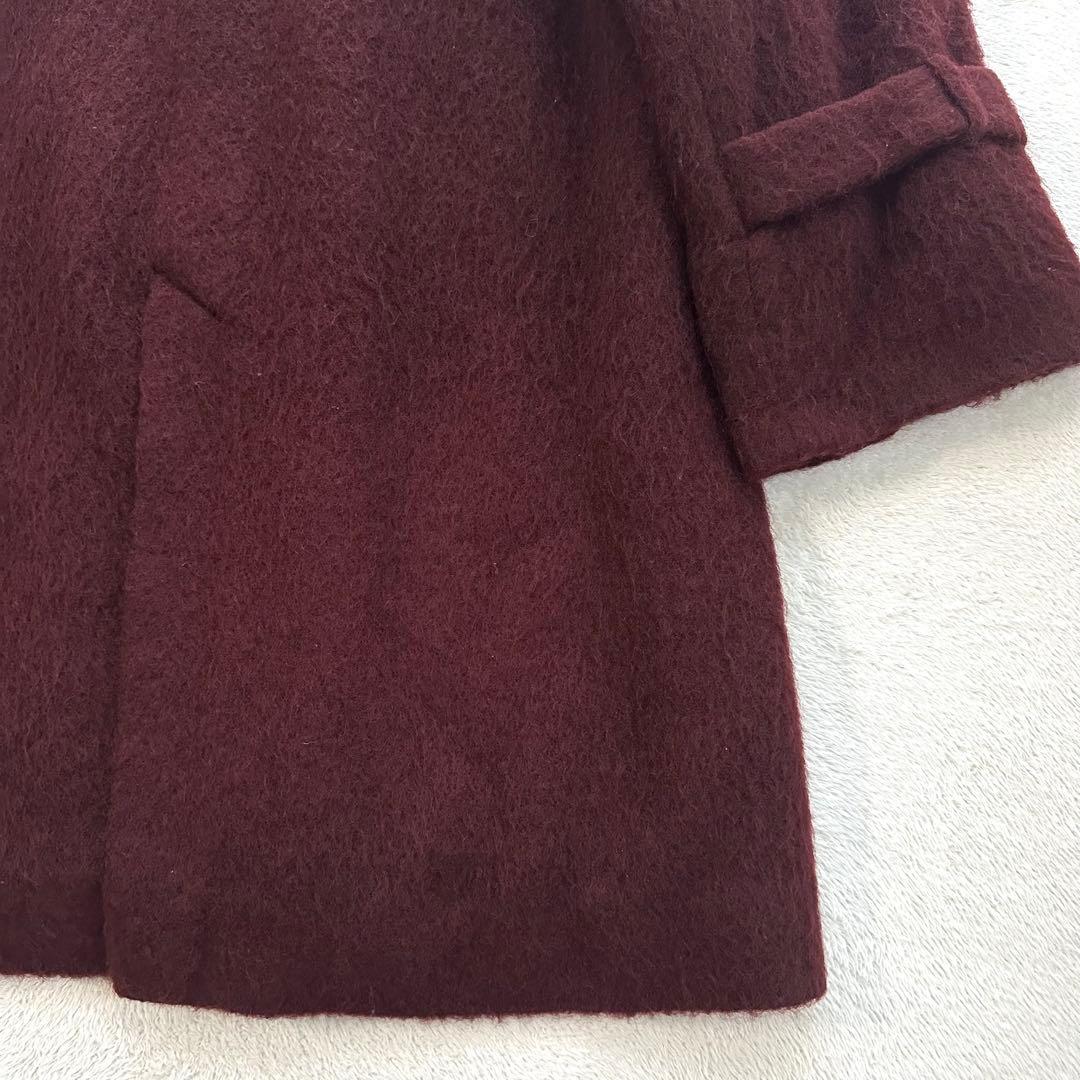 little suzieリトルスージー　モヘアシャギーケープコート