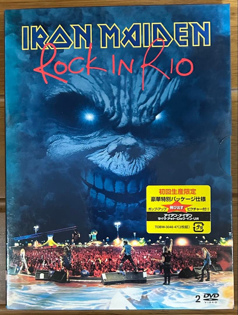 IRON MAIDENアイアンメイデン/DVD7枚組セット/ドラムスティック付き