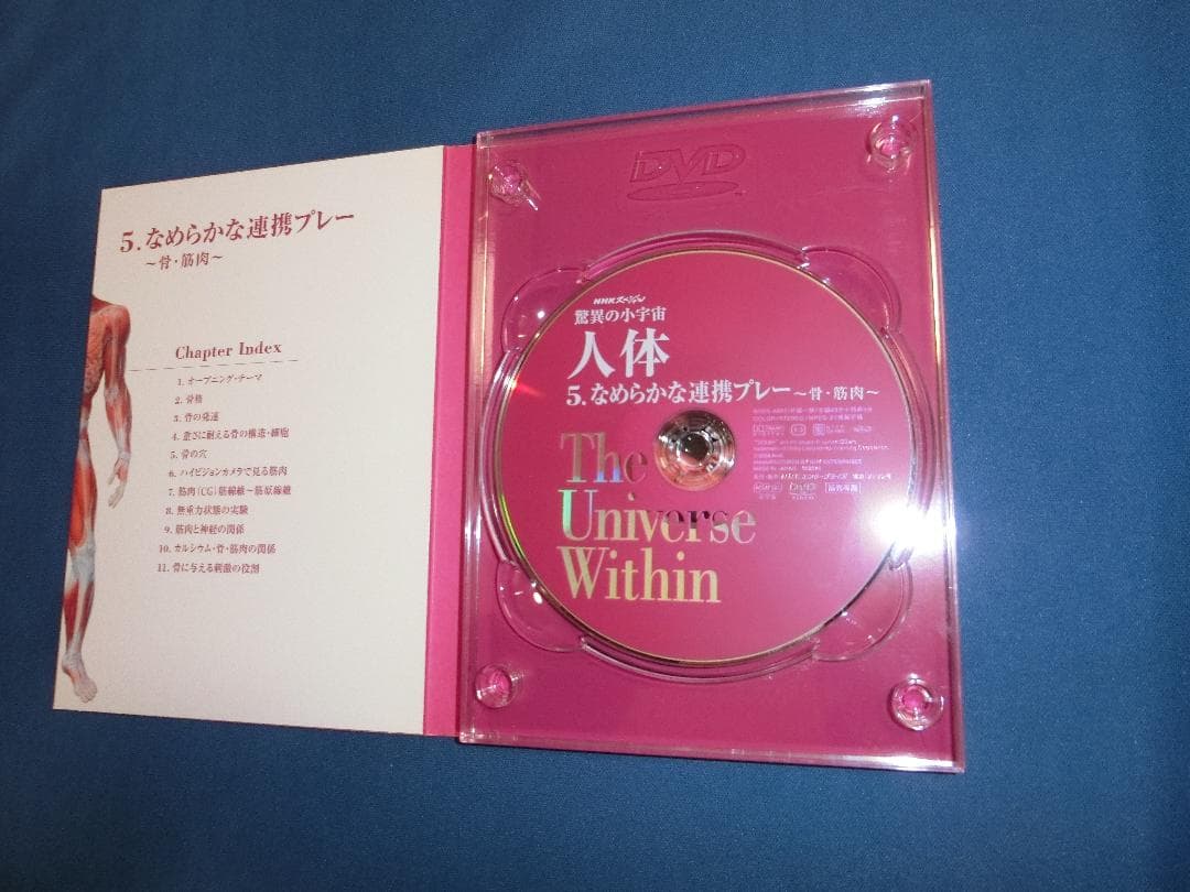 ☆美品☆送料込み☆驚異の小宇宙 人体DVDーBOX ６枚組☆