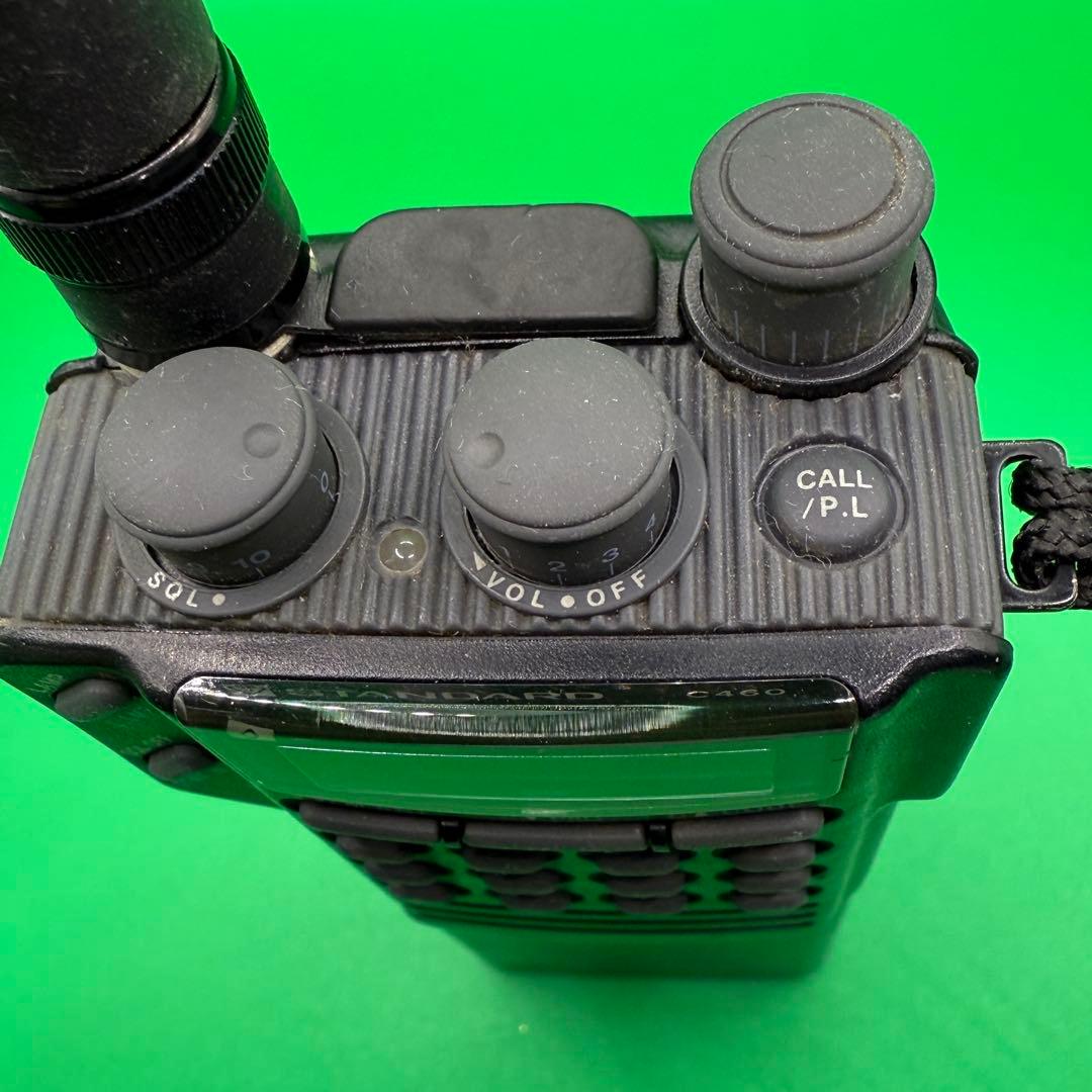 【動作品】STANDARD C460 430MHz トランシーバー＋マイク