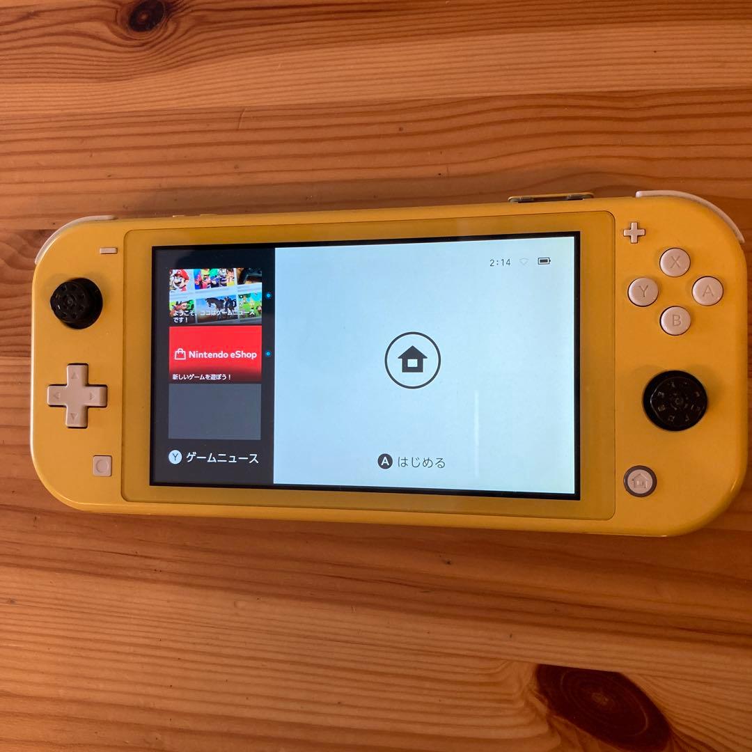 任天堂 スイッチライト　難あり　イエロー