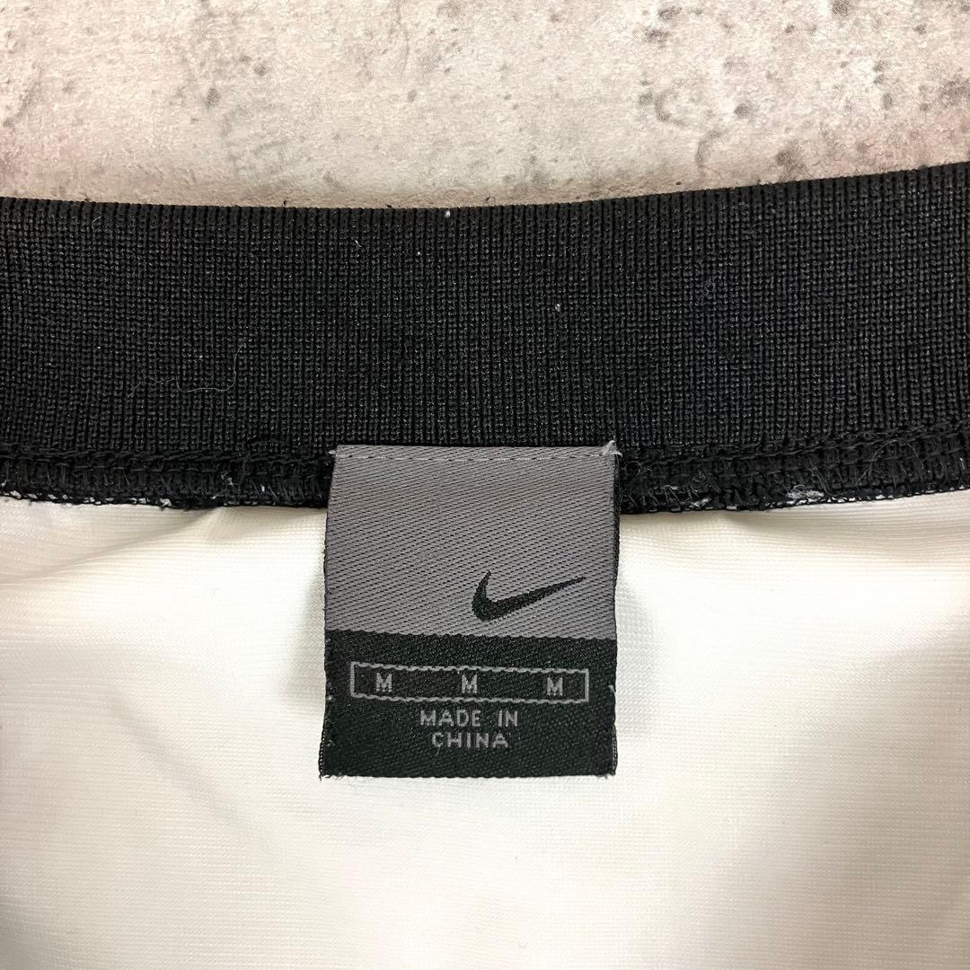 00s NIKE ナイキ ベースボール ピステ 古着 ビッグスウッシュ 刺繍ロゴ