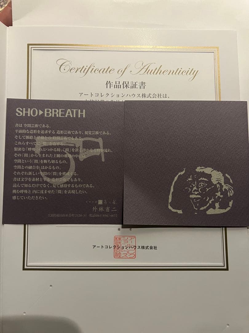 外林　省二　【飛龍】　original 保証書あり