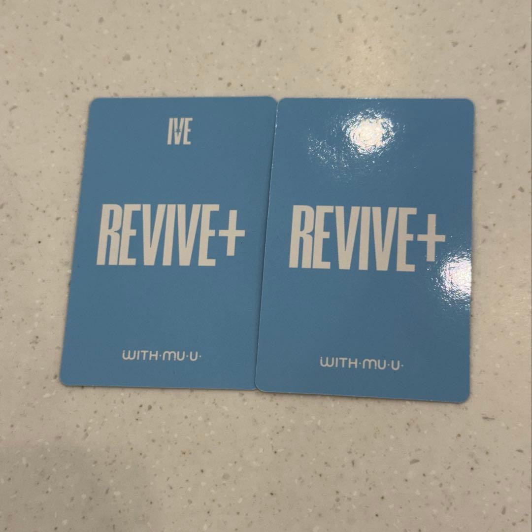 IVE レイ withmuu ファンコン インスパイア ラキドロ 特典 トレカ