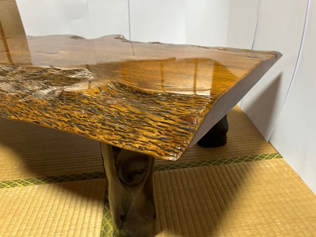 屋久杉　一枚板　ローテーブル