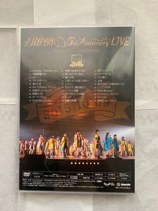 NMB48/5th&6th Anniversary LIVE〈10枚組〉