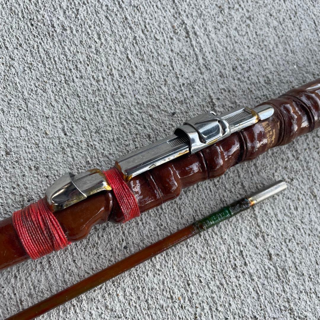 手製和竿☆7尺 2.1m 布袋竹 チヌ釣り ヘチ釣り 落とし込み ダンゴ チヌ竿