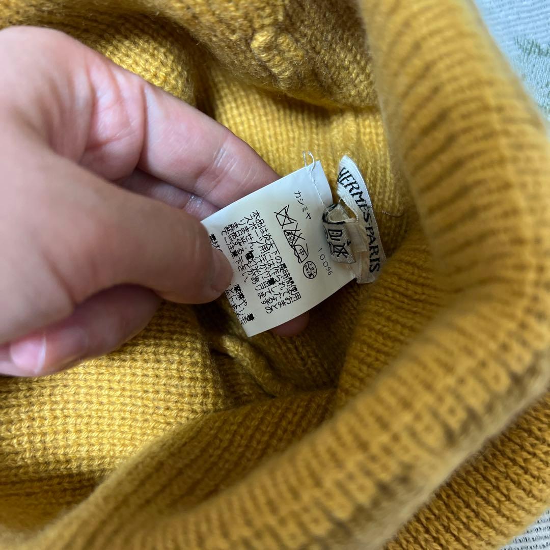 エルメス　ニット帽　ビーニー