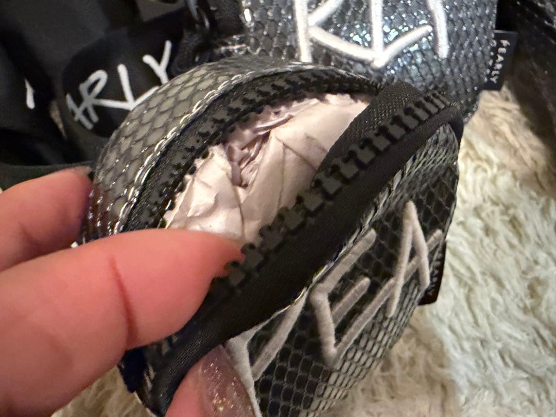 新品未使用PEARLY GATES ブラックウエストポーチ