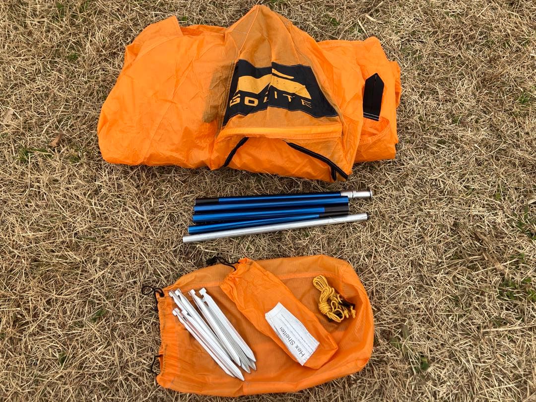 GOLITE HEX3×シャングリラ3ネストセット ゴーライト シルナイロン