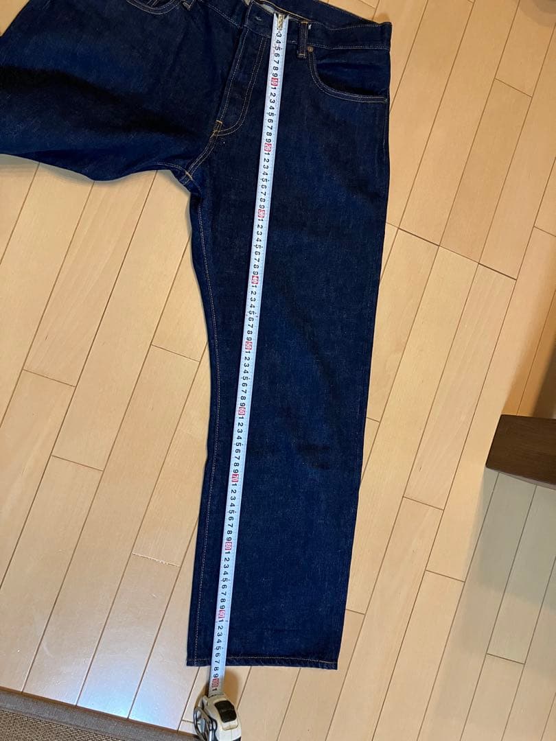 児島 ジーンズ 15オンス セルビッチ ボタンフライ ストレートデニム