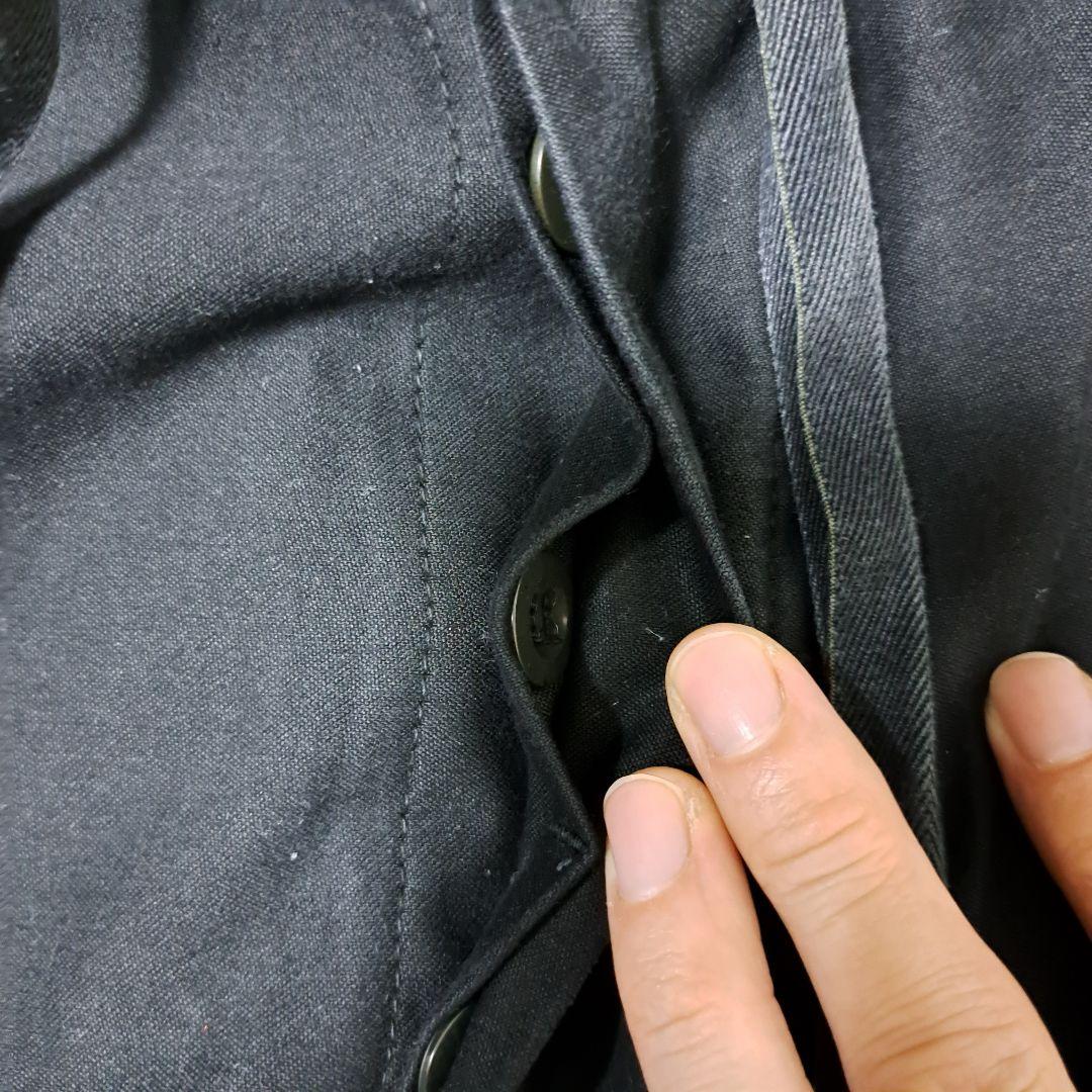 ベルギー軍　M-88　カーゴパンツ　ミリタリーパンツ　黒染め