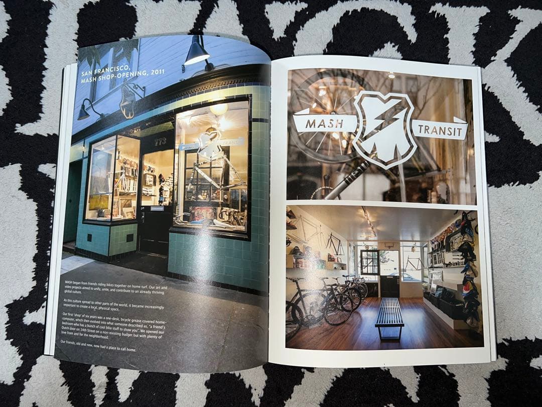 MASH SF ART BOOK 2015 ピストバイク 写真集