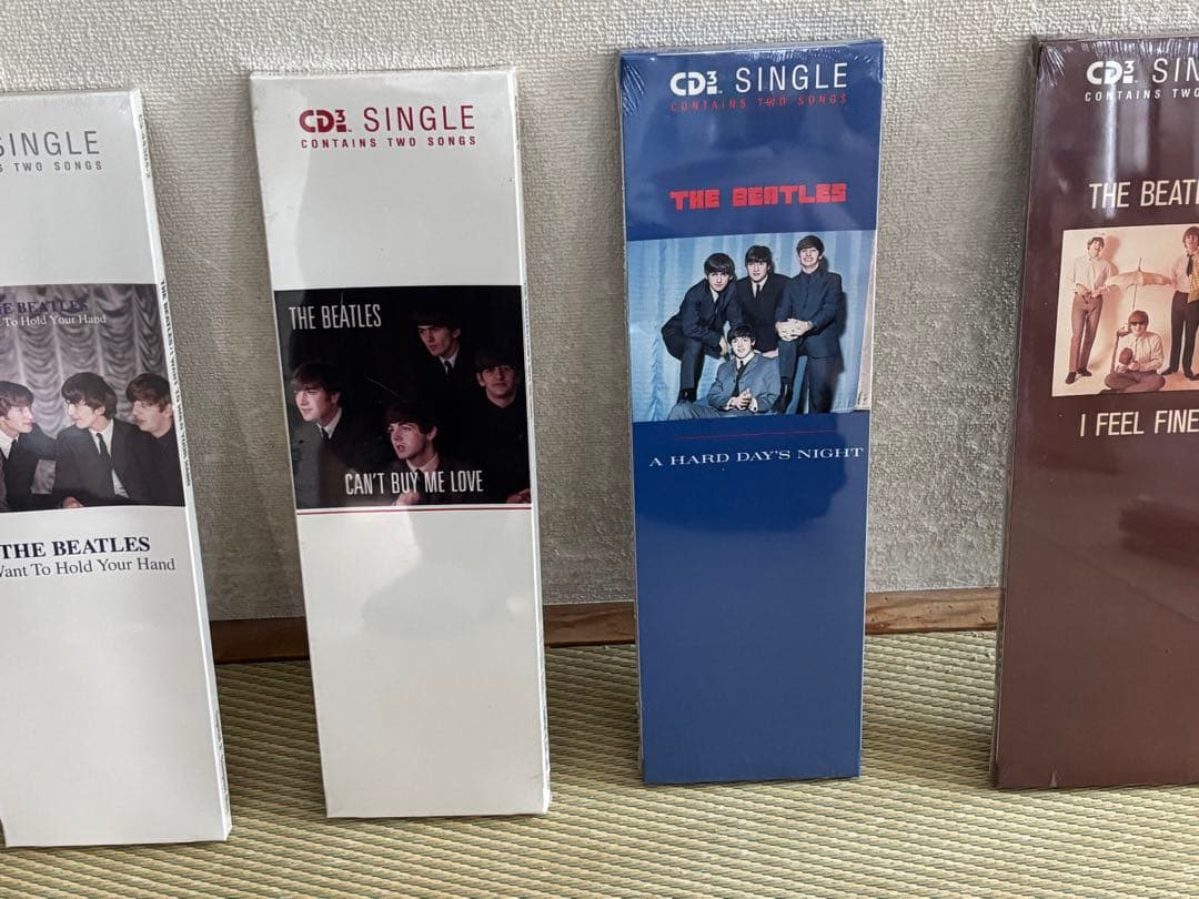 ビートルズ　シングルCD LONG BOX 22セット未開封！