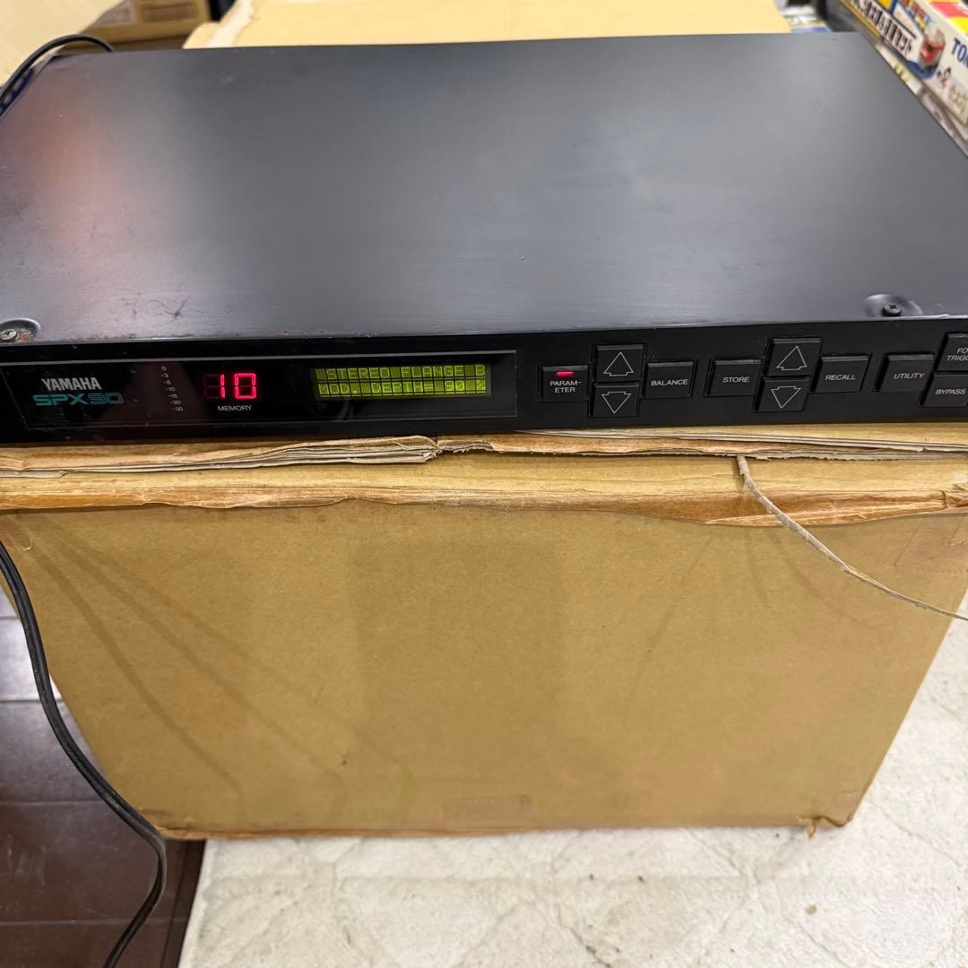【通電確認済】YAMAHA spx90 デジタルサウンドプロセッサ