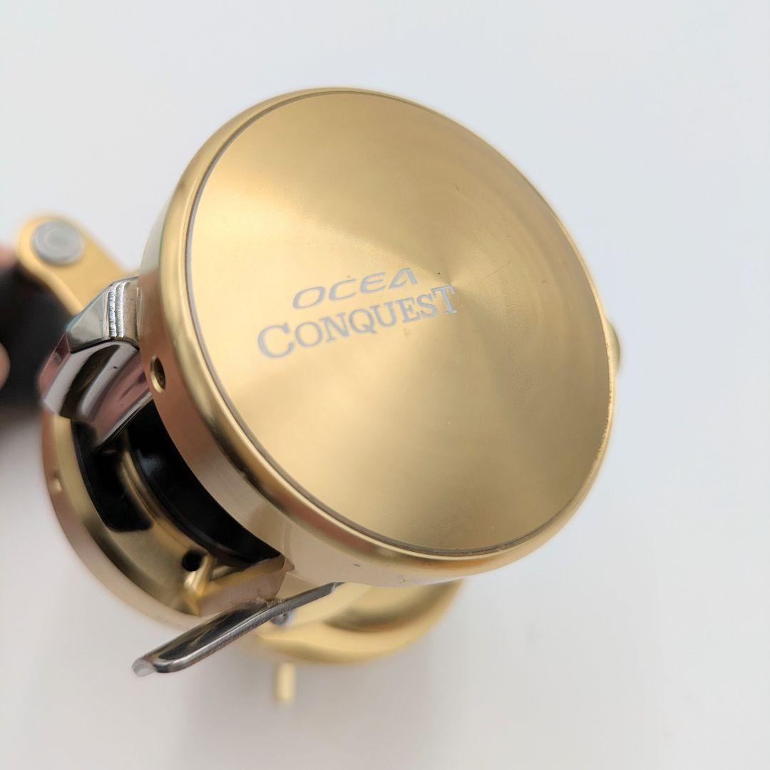 美品☆オシア　コンクエスト 301HG　左巻き　リール　シマノ